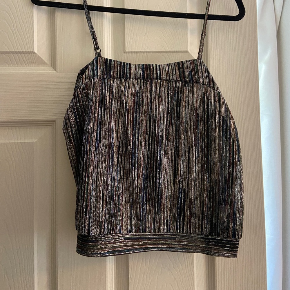 Ramy Brook Metallic Top